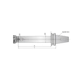 @Damping ant-vibralion face milling cutter handle - Makotools Industrial Supply Tools for Metal Cutting